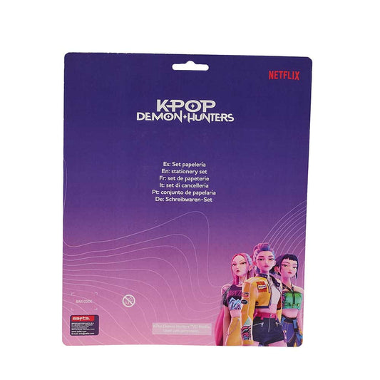Set escritura K-POP Demon Hunters - Huntrix 5 piezas - rotuladores