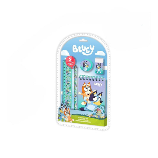 Set papelería 5 piezas BLUEY- Material Escolar Infantil