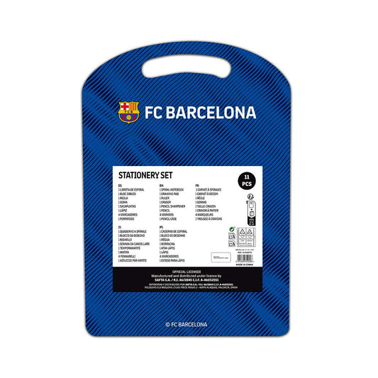 Set de papelería escritura FC Barcelona 1º equipación 25/26 - Estuche