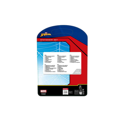 Set de papelería escritura SPIDERMAN Attack perfecto para regalo - Estuche