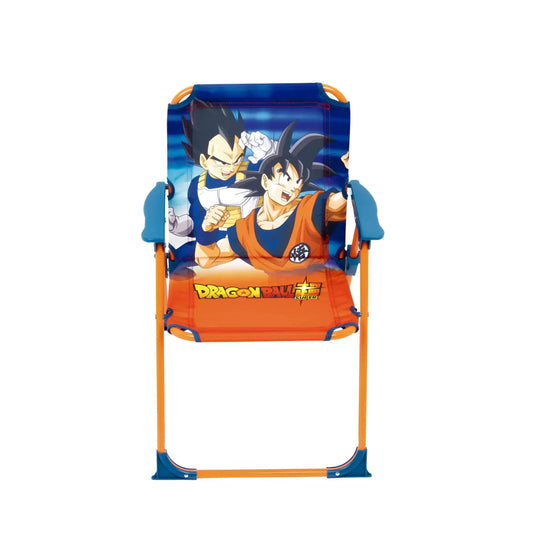 Silla Dragon Ball plegable infantil para interior exterior playa piscina 38X32X53CM