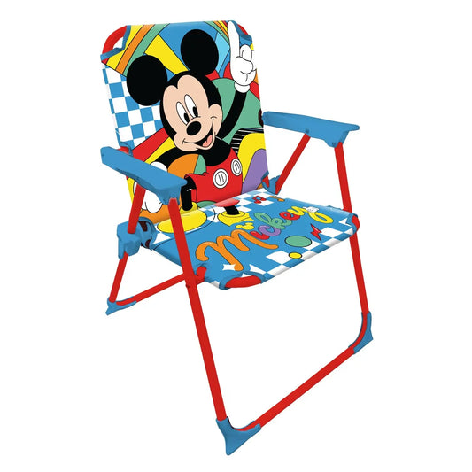 Silla plegable infantil Mickey Mouse Disney para interior exterior playa piscina