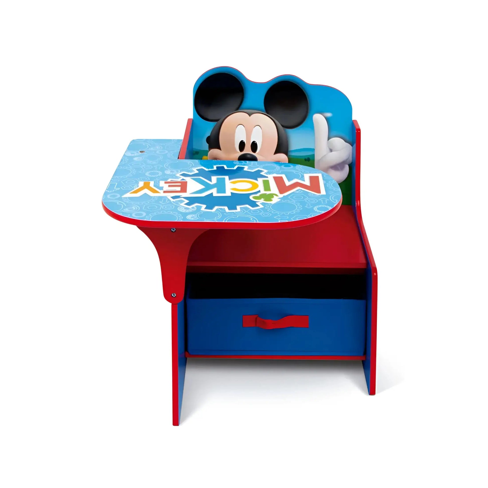 Silla Pupitre infantil con cajón de Mickey Disney