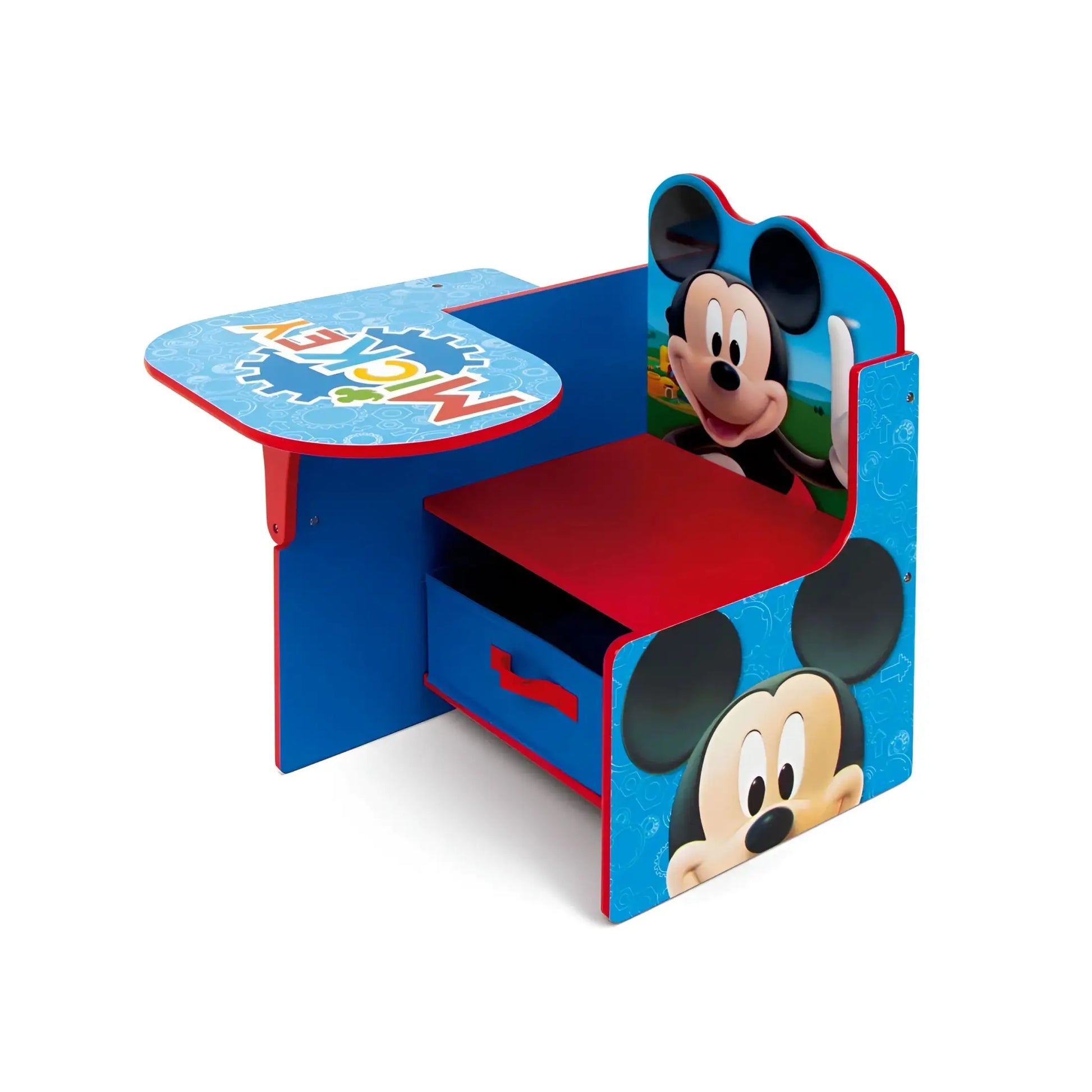 Silla Pupitre infantil con cajón de Mickey Disney