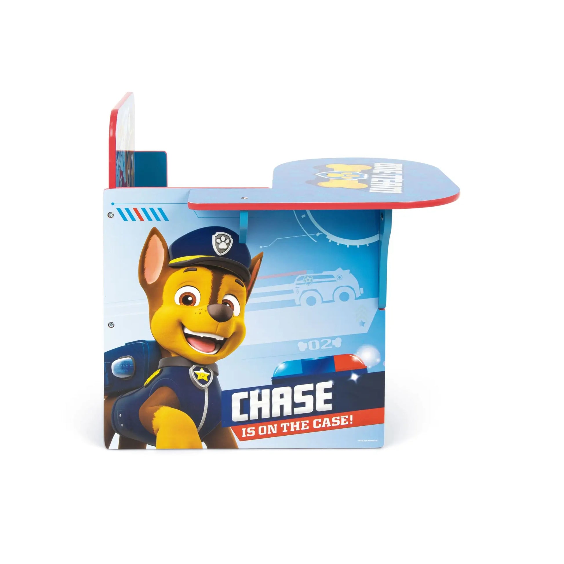 Silla Pupitre infantil con cajón de la Patrulla Canina