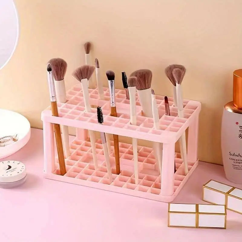 Soporte de almacenamiento para brochas y pinceles maquillaje organizador escritorio