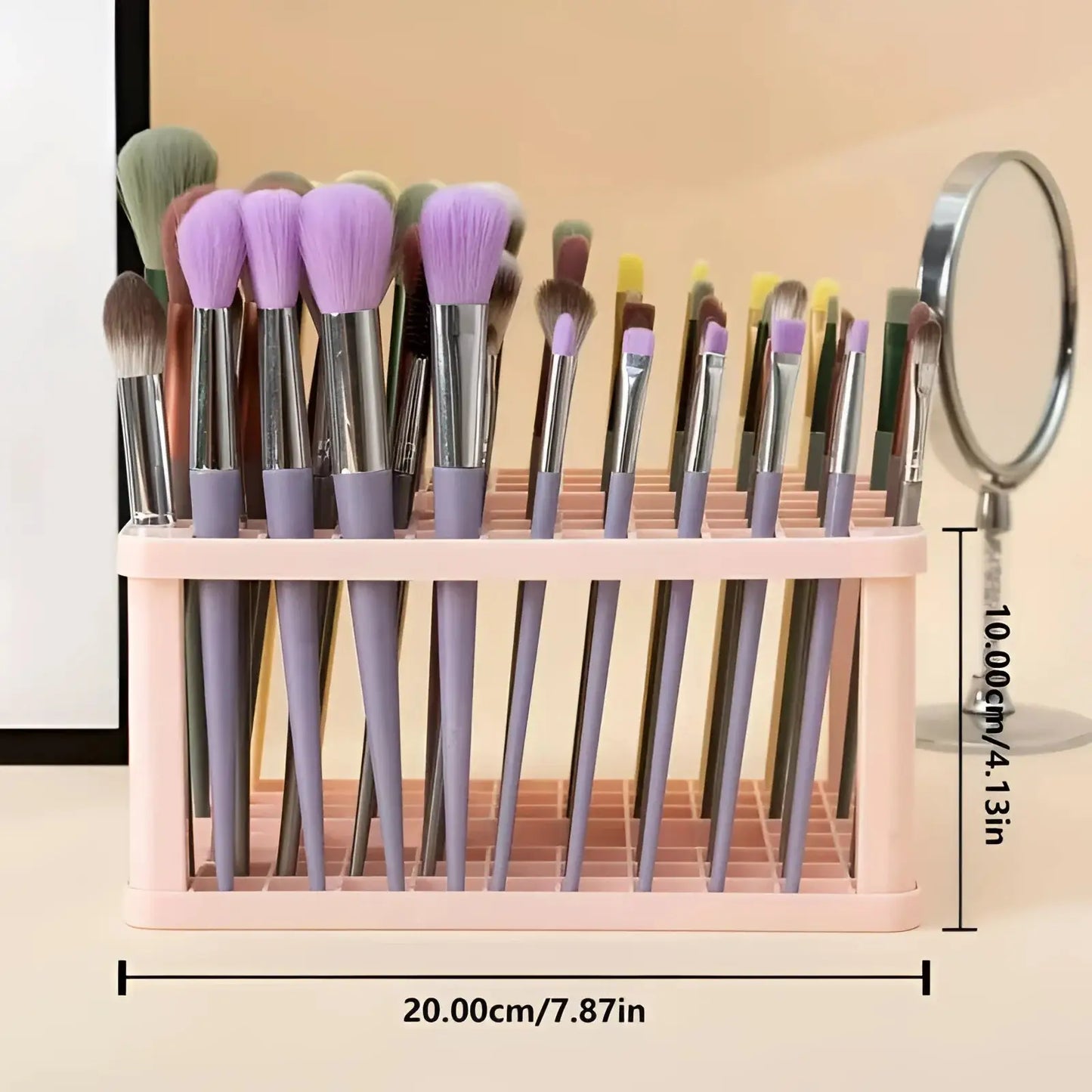 Soporte de almacenamiento para brochas y pinceles maquillaje organizador escritorio