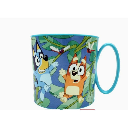 Taza vaso infantil microondas BLUEY 265ML niño niña