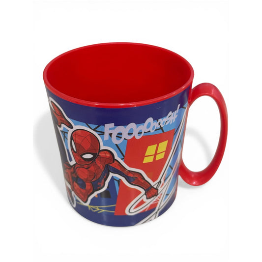 Taza vaso microondas 350ML SPIDERMAN - Rojo