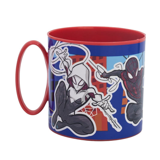 Taza vaso microondas 390ml Spiderman Marvel