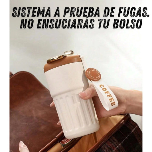 Termo inteligente con pantalla digital de temperatura hermético y a prueba fugas botella térmica portátil para viaje