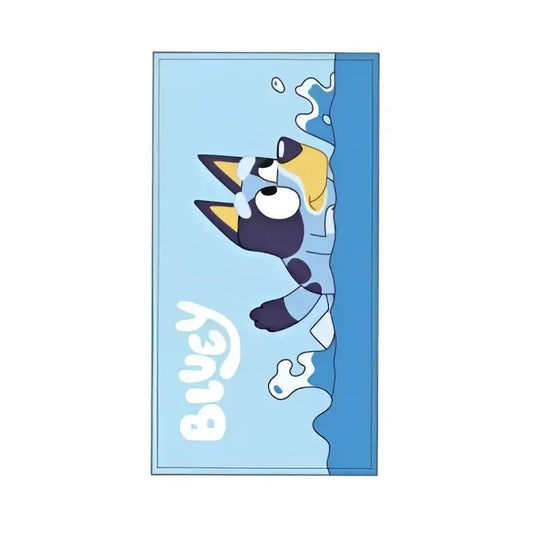 Toalla Playa Piscina Bluey Nadando 70x140cm infantil de microfibra para niños