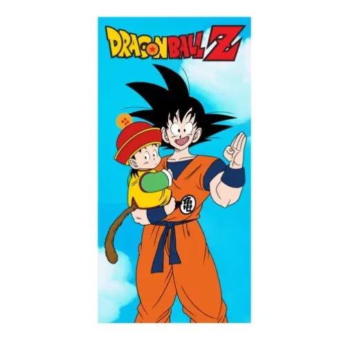Toalla Playa Piscina infantil Dragon Ball Goku 70x140cm