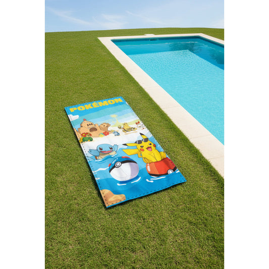 Toalla playa piscina infantil Pokémon 70x140cm