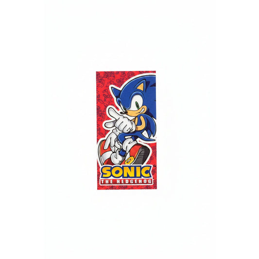 Toalla playa y piscina infantil Sonic The Hedgehog 70x140 - poncho