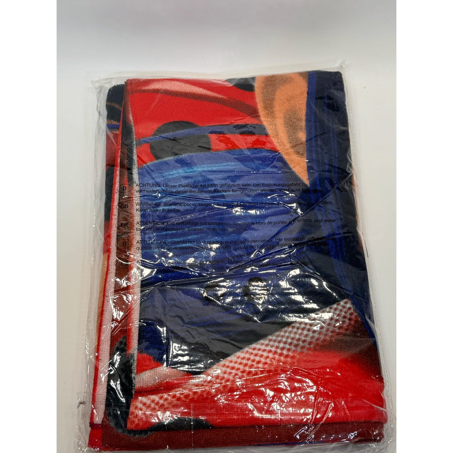Toalla infantil microfibra Lady Bug 70x140cm para playa y piscina