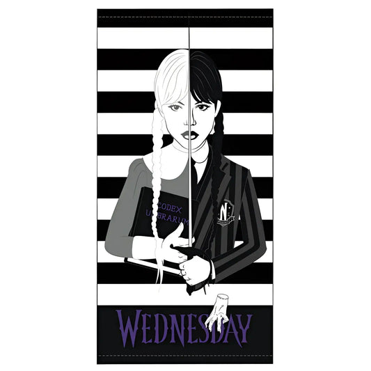 Toalla Playa Piscina Miércoles 70x140cm infantil de microfibra para niños