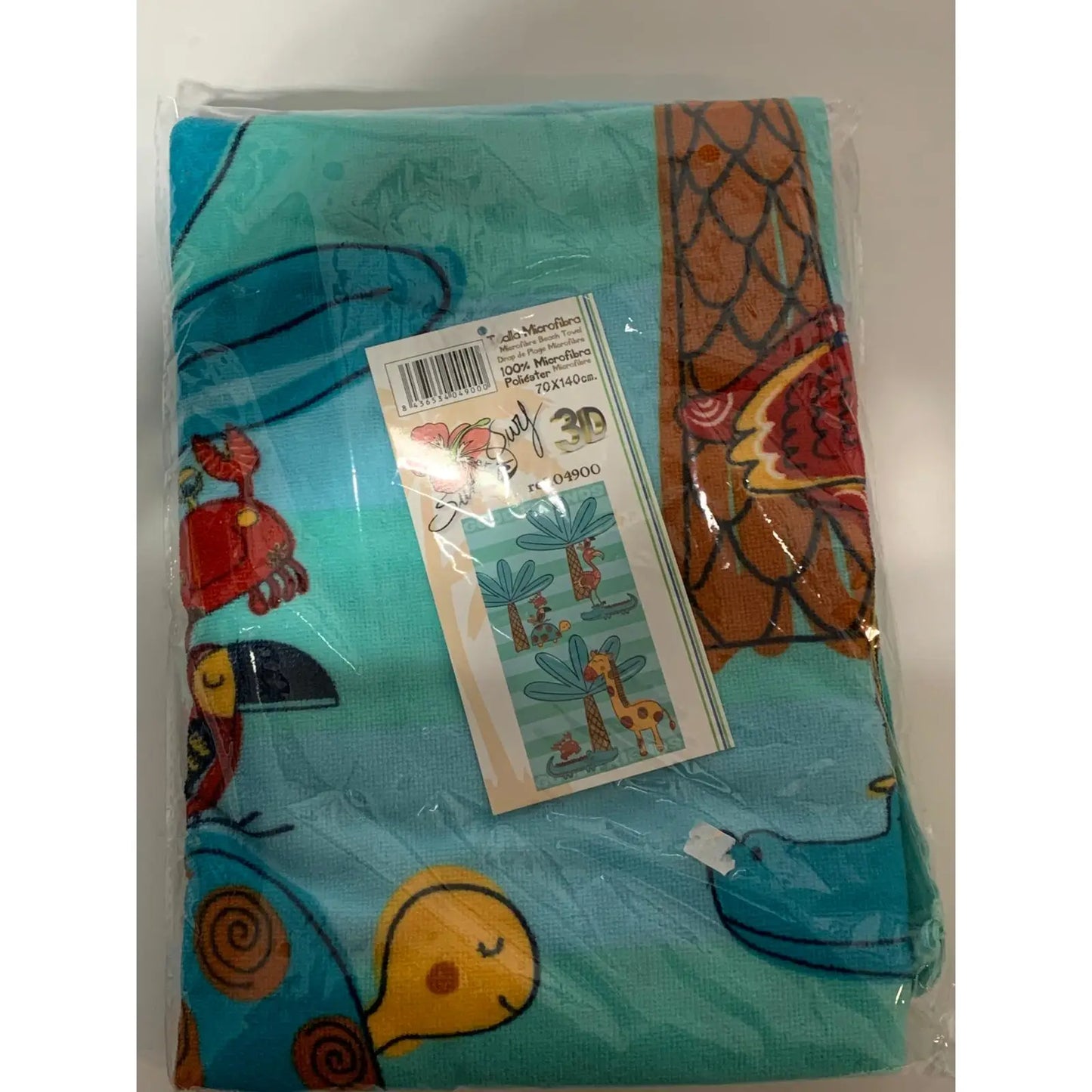 Toalla Playa Piscina Palmeras 70x140cm de microfibra para niños y adultos - Spiderman