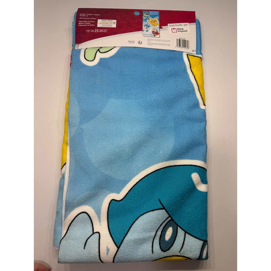 Toalla de microfibra infantil para playa y piscina con diseño Pokémon Pikachu Sprigatito