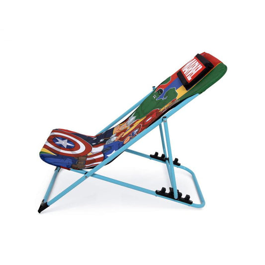 Tumbona plegable infantil de Marvel Avengers 43x66x61cm