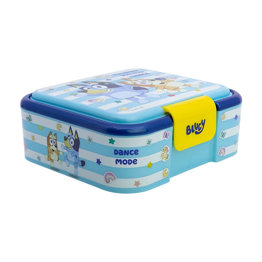 Tupper sandwichera infantil Bluey con tres compartimentos - Sandwichera