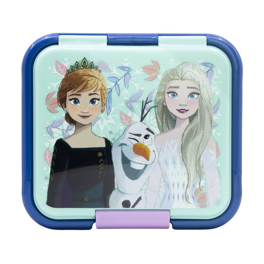 Tupper sandwichera infantil Frozen Disney con tres compartimentos - Sandwichera