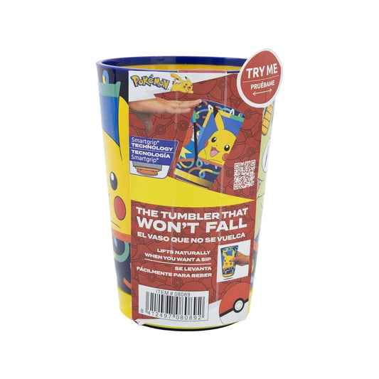 Vaso antivuelco infantil Pokémon 470ml con Smart Grip