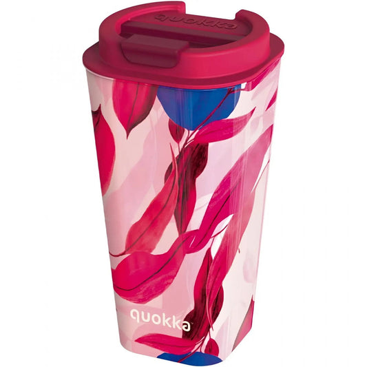 Vaso café doble pared QUOKKA PP FLUX SATSUMA 450ML