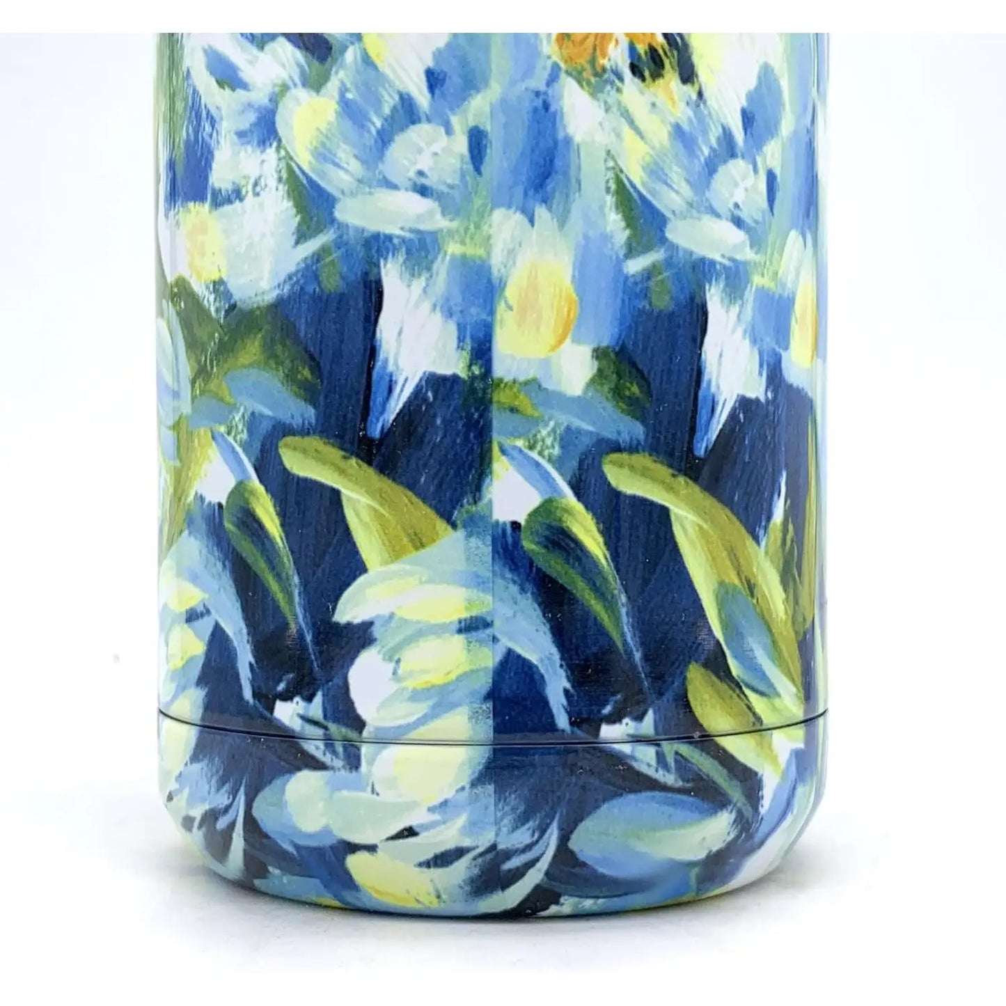 Vaso Térmico Acero Inoxidable Quokka 400ml Blue Peonies Taza Reutilizable Café Te Frío y Caliente bebidas