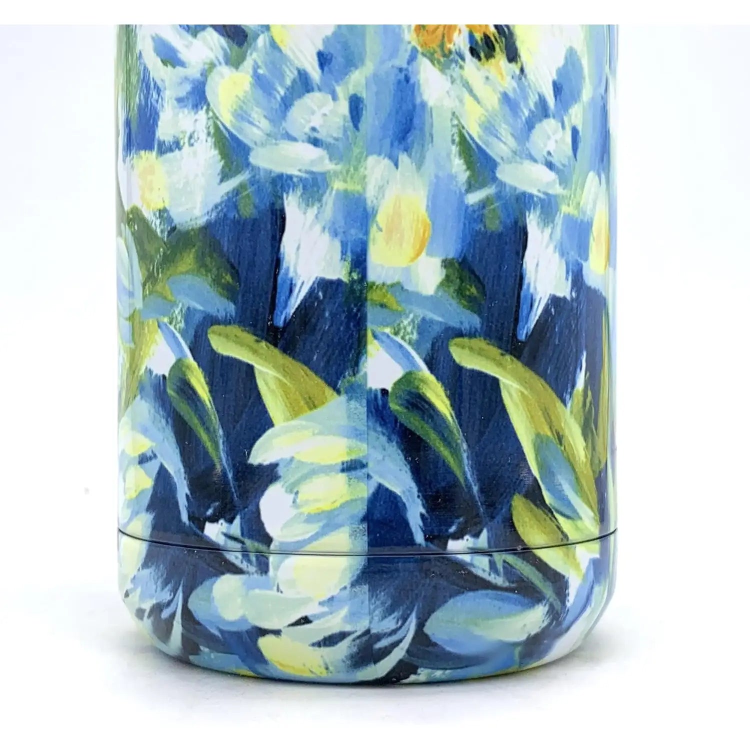Vaso Térmico Acero Inoxidable Quokka 400ml Blue Peonies Taza Reutilizable Café Te Frío y Caliente bebidas
