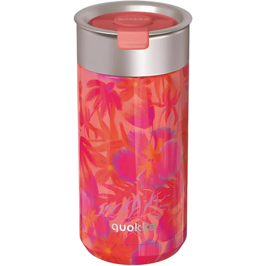 Vaso Térmico Acero Inoxidable QUOKKA BOOST CORAL GARDEN 400ML