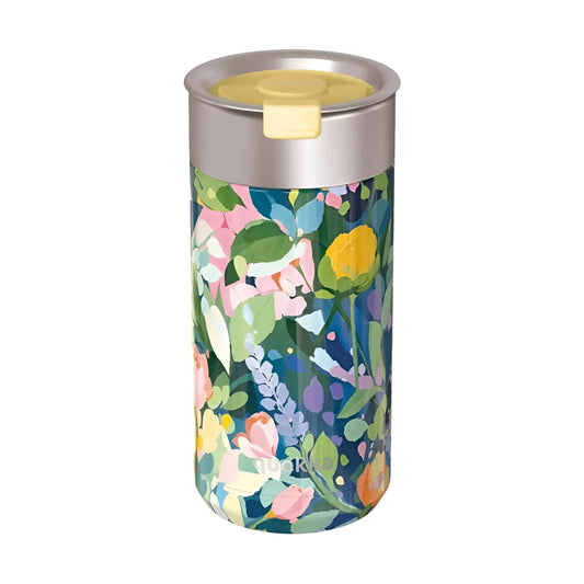 Vaso Térmico Acero Inoxidable QUOKKA BOOST FLORAL PARTY 400ML