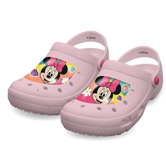 Zuecos de goma infantiles Minnie Mouse talla 32/33