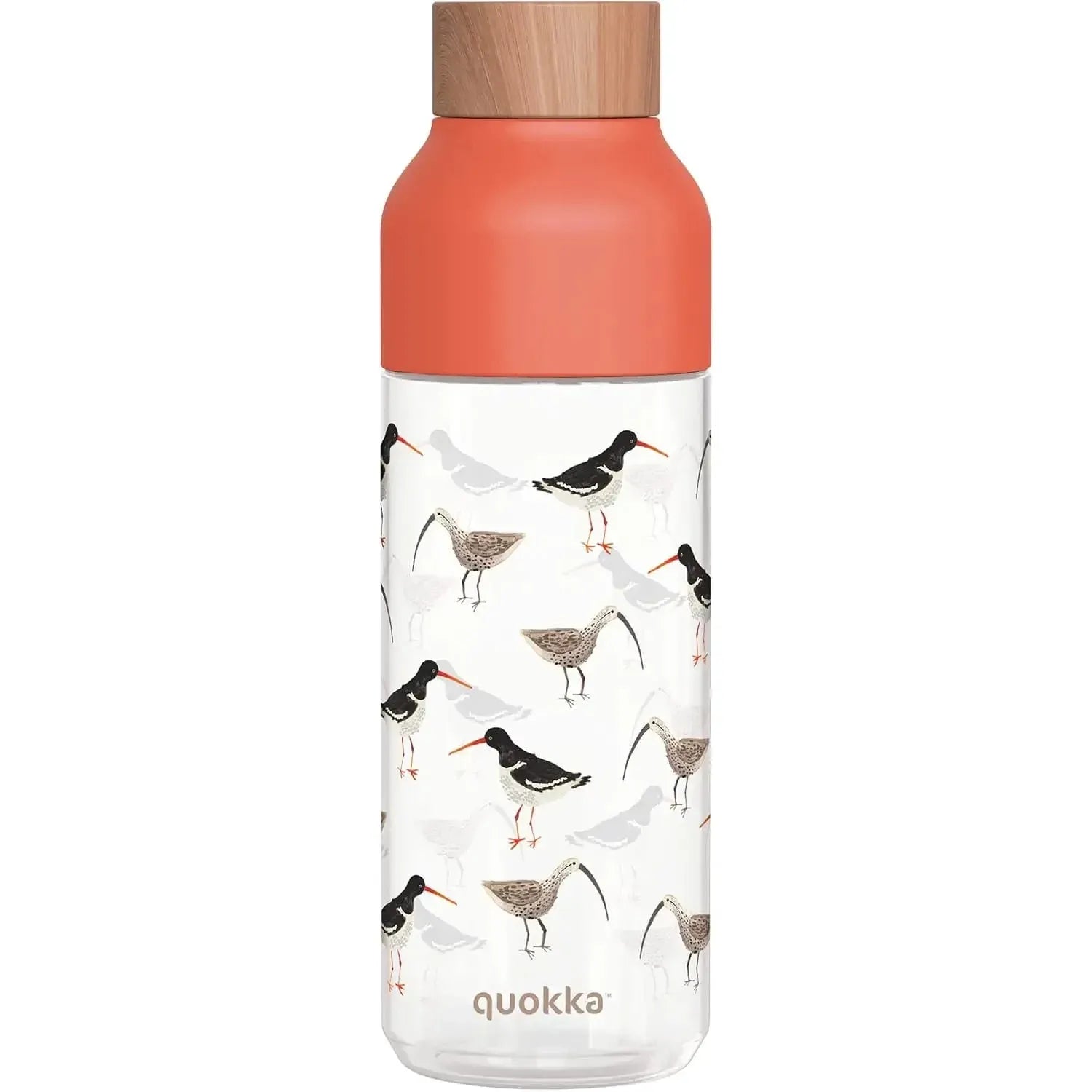 botellas de agua transparente sobre fondo blanco