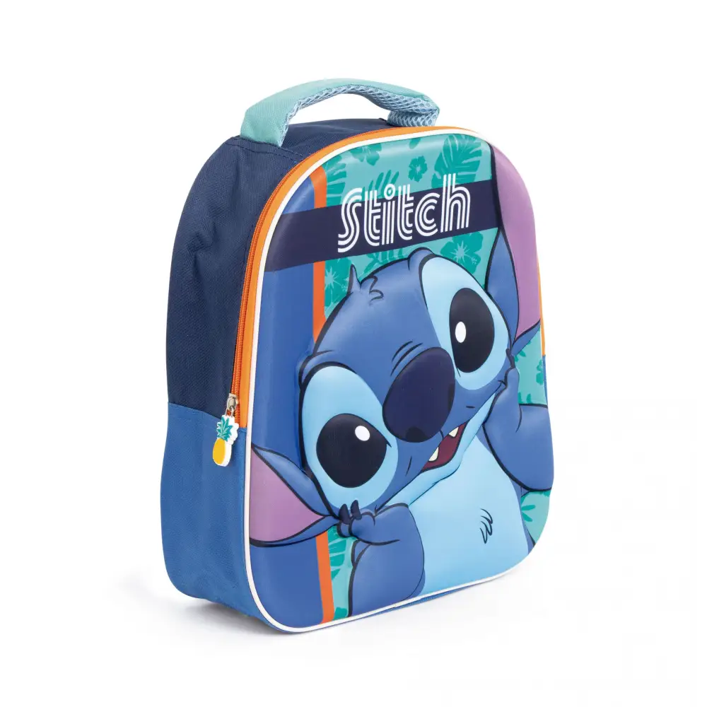 Mochila infantil de Stitch con asa superior en colección Mochilas Infantiles