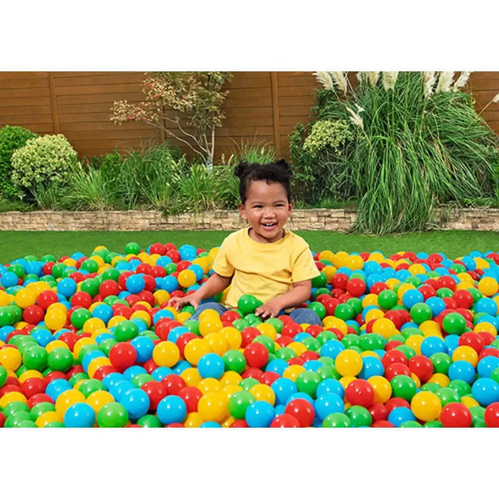 100 pelotas BESTWAY para piscina o parque de bolas 5,85cm Pelotas