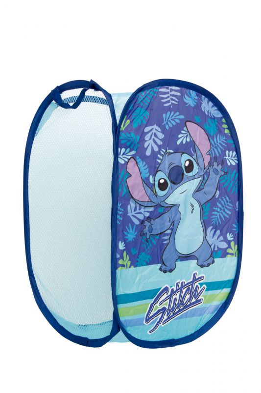 Cesta de Almacenaje Infantil Stitch- Ideal Juguetes 36X36X58CM