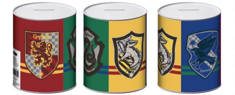 Hucha de metal Harry Potter 10x10x12cm
