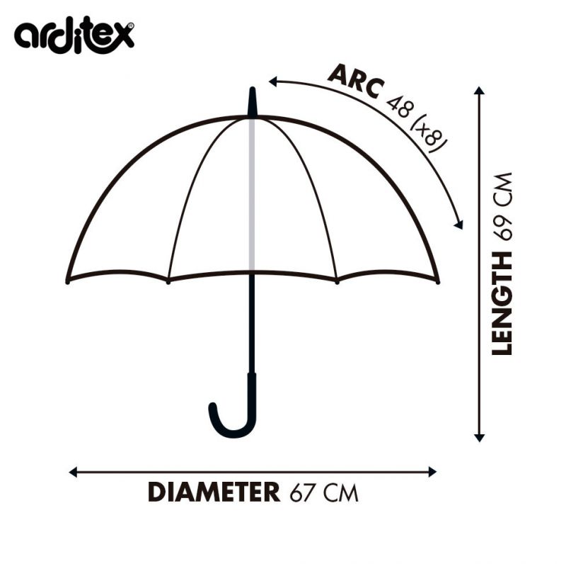 Kids' Umbrella 48cm diameter FC BARCELONA
