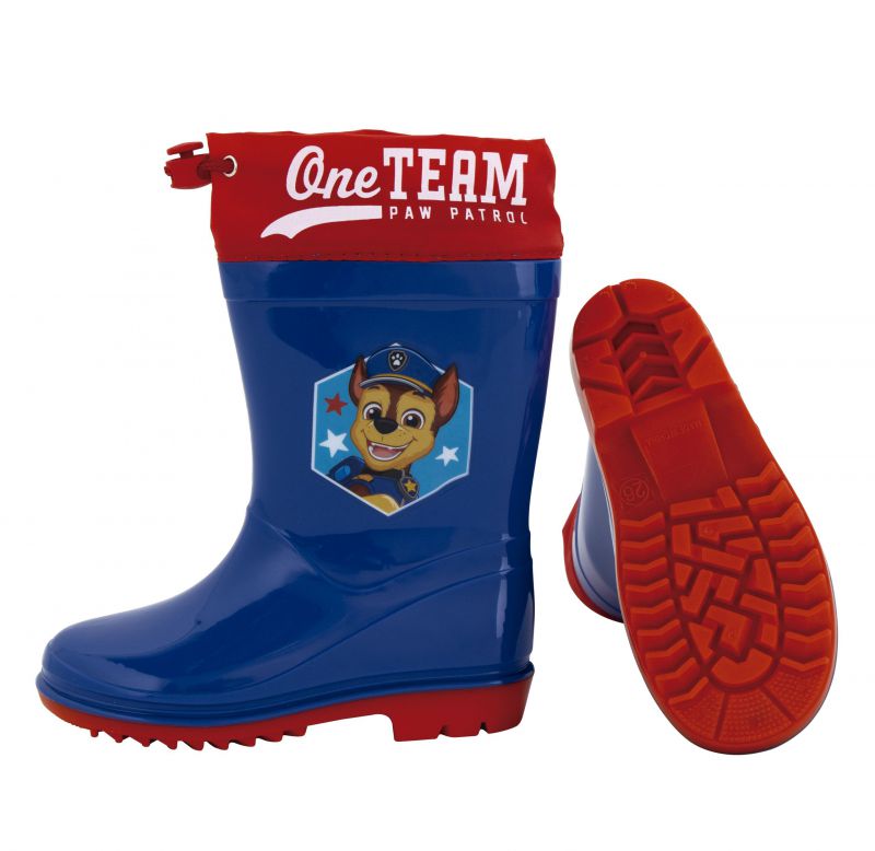 Botas de agua Patrulla canina con cierre textil talla 30