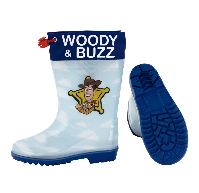 Botas de agua Toy Story con cierre textil talla 28
