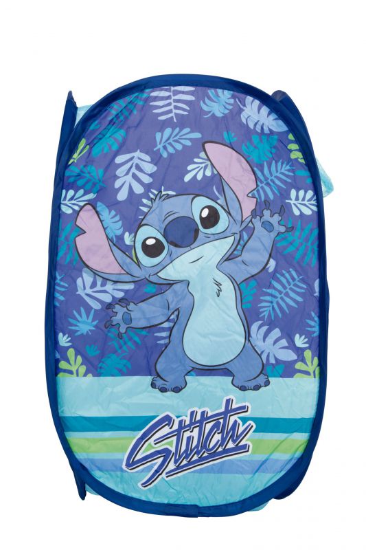 Cesta de Almacenaje Infantil Stitch- Ideal Juguetes 36X36X58CM