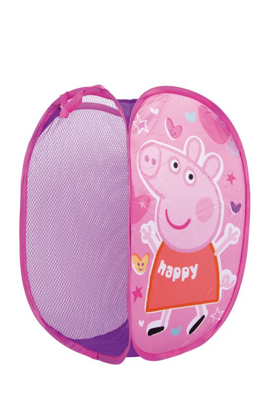 Cesta de Almacenaje Infantil Peppa Pig - Ideal Juguetes 36X36X58CM