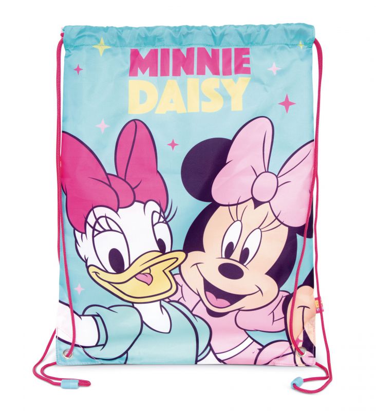 Bolsa gym saco de cuerdas Minnie Mouse Disney de 33x44cm