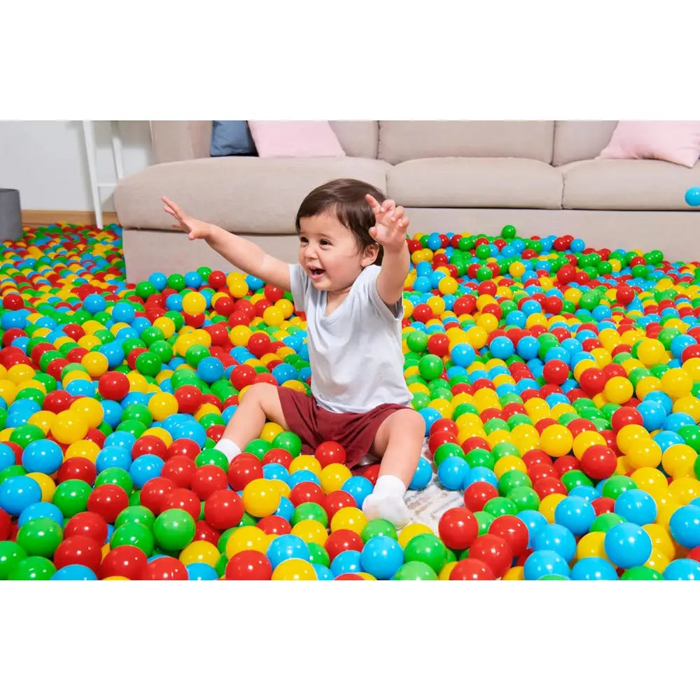 250 pelotas BESTWAY para piscina o parque de bolas 5,85cm Pelotas