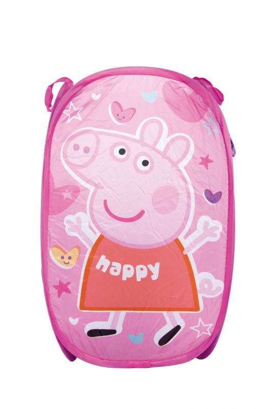 Cesta de Almacenaje Infantil Peppa Pig - Ideal Juguetes 36X36X58CM