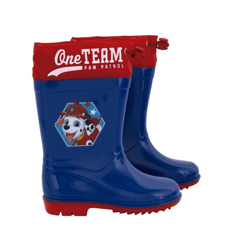 Botas de agua Patrulla canina con cierre textil talla 30