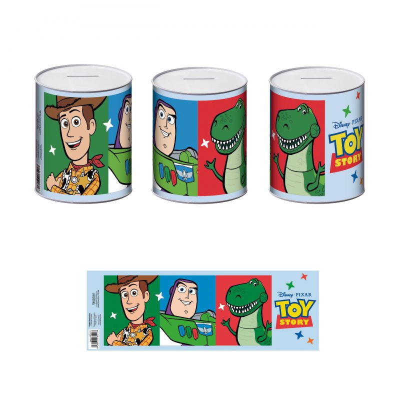 Hucha de metal Toy Story 5 10x10x12cm