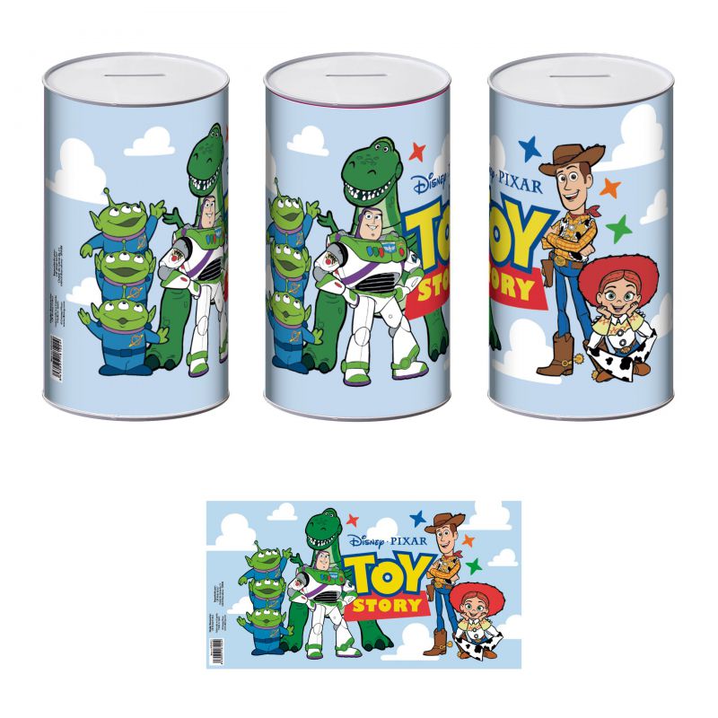 Hucha de metal Toy Story 5 10x10x17,5cm