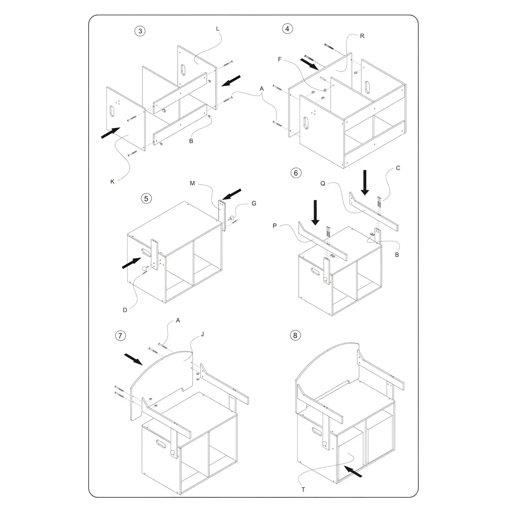 3 en 1 Banco para juguetes de madera convertible escritorio con dos cestas almacenamiento STITCH - Pupitre